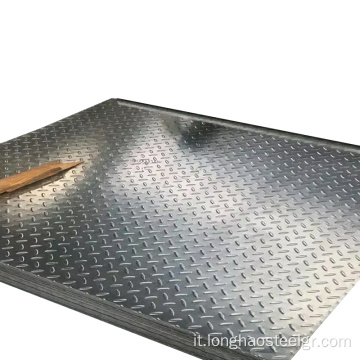 Piastra in acciaio a scacchi laminato a caldo